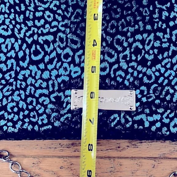Betsey Johnson large leopard print clutch, in excellent condition, beautiful. - Picture 5 of 9